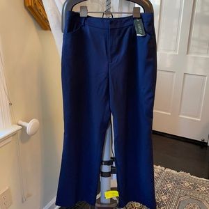 Lauren Ralph Lauren navy wool pant sz 14